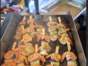 Afro Suya Grill Skewers