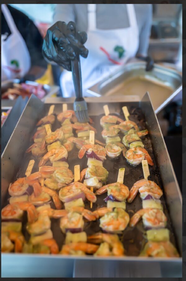 Afro Suya Grill Skewers