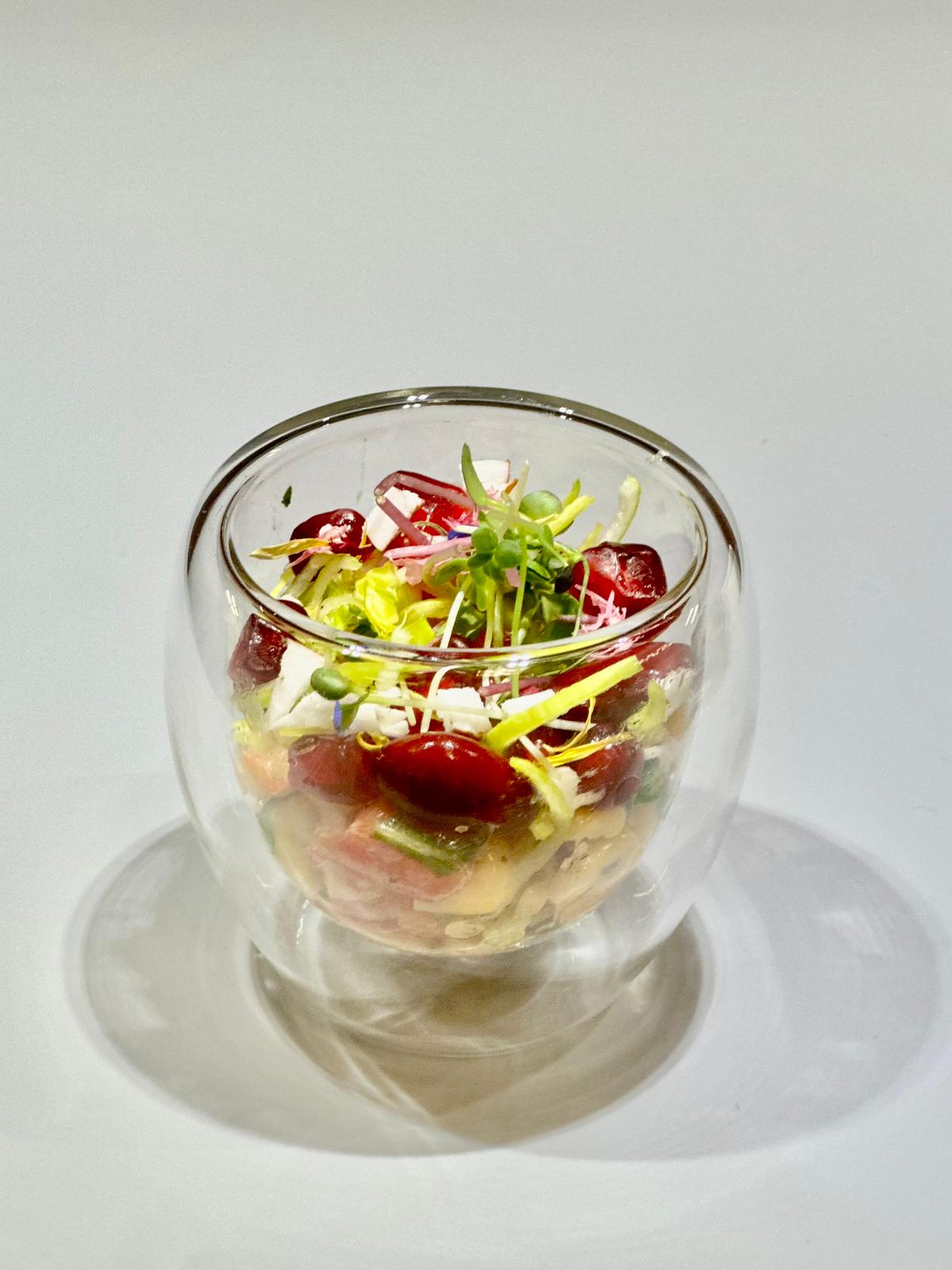 Vorspeisen im Schnapsglas